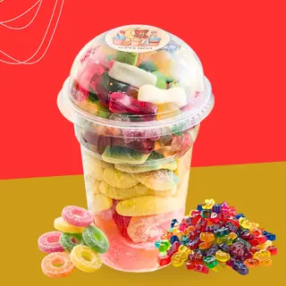 Gumene bombone Mix- čaša desert mix 465gr