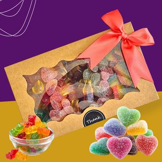 Gumene bombone Mix- craft kutija desert mix 465gr sa mašnom