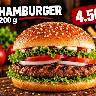 HAMBURGER 200G