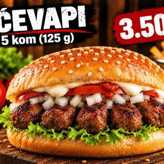 ĆEVAPI (5 KOM) 125G