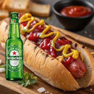 Hotdog Sendvic + Pivo