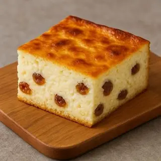 Domaća slatka tepsija od svježeg sira.