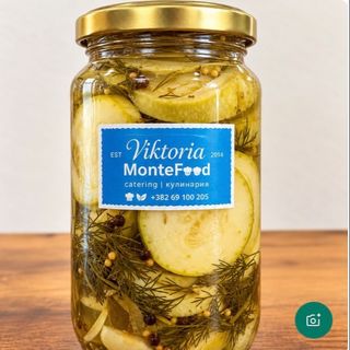 Marinirane tikvice 700g