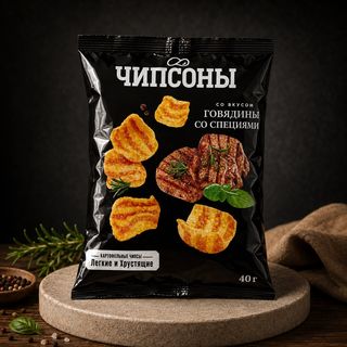 Čips sa govedinom i začinima