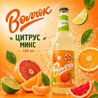 Kraft limunada „Volčok“ Citrus mix.