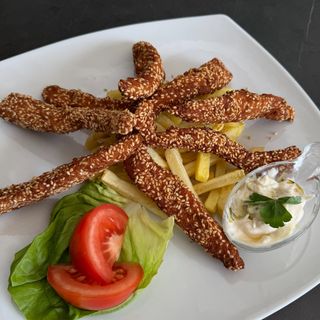 Pohovani pileći štapići