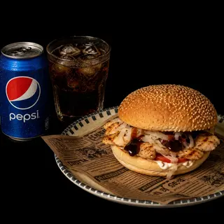 Piletina u lepinji + Pepsi