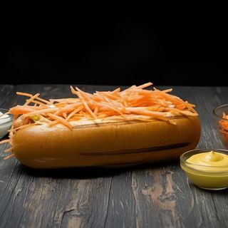 Hot dog sa šargarepom