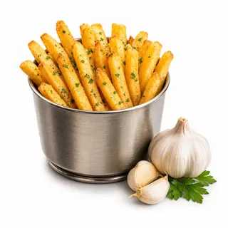 French Fries with Garlic