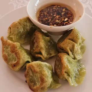 Prženi veganski damplinzi