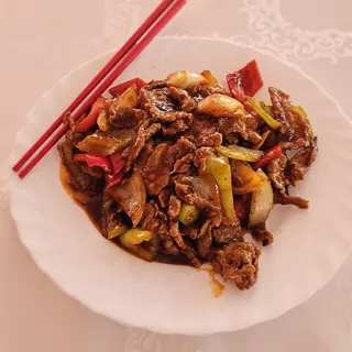 Lucky beef