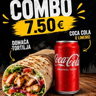 Combo akcija tortilja