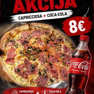 Combo akcija pizza