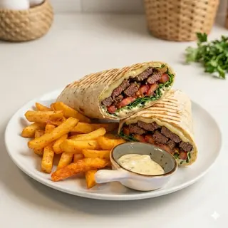 Beef wrap