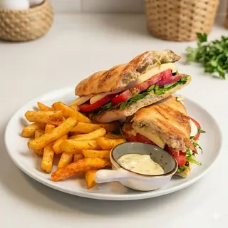 PESTO CAPRESE SANDWICH