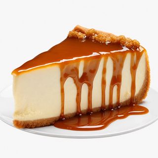 Чизкейк с карамелью