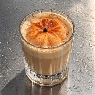 Пряная тыква латте