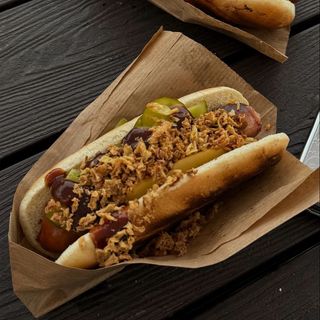 Hot dog angry