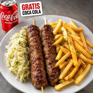 Šiš ćevapi + gratis Coca Cola