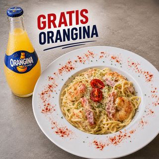 Pasta sa gamborima + orangina gratis
