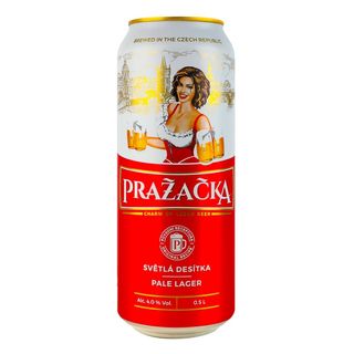 Pivo Pražanka 0,5 l