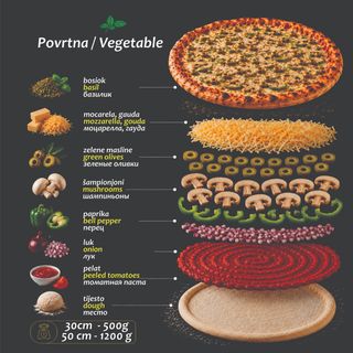 Pizza "Povrtna"