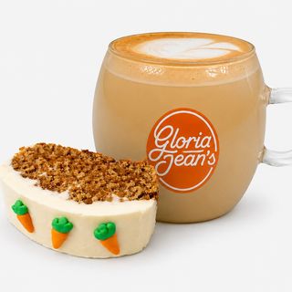 Caffe Latte & Carrot Cake