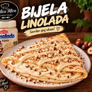 Palacinka sa bijelom linoladom