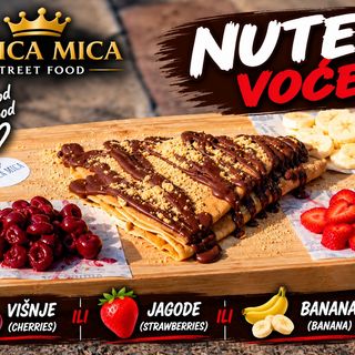 Palacinke sa Nutelom i vocem