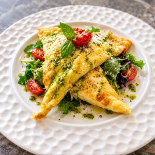 Omlet sa sunkom i sirom