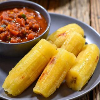 Boiled Plantains