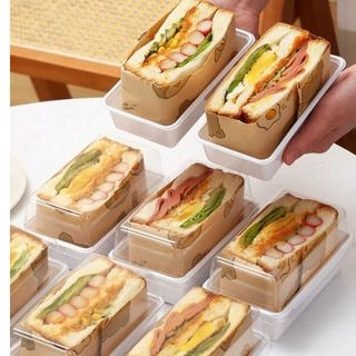 Egg,Sandine with Sausage