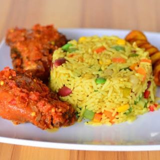 FRIED RICE X BIG TURKEY X PLANTAIN