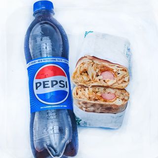 Oga Shawarma + Pepsi