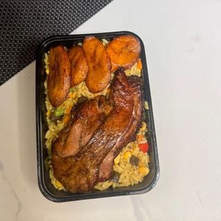 FRIED RICE AND CHICKEN