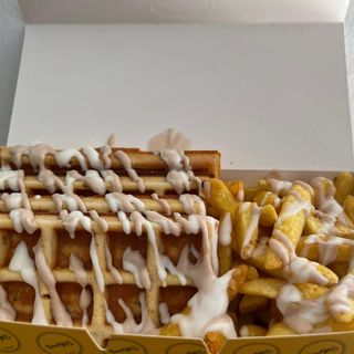 Square Shaped with chips (large )