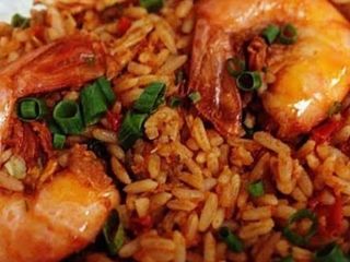 Prawns Jollof Rice