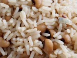 White Rice & Beans Only