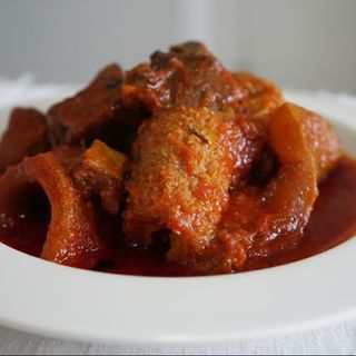 Ponmo N Stew