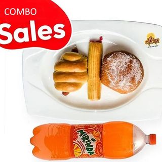 Doughnut + Beef Roll + Gigi Roll + Pet Drink