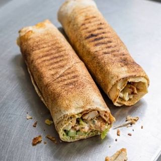 Shawarma with Two Sausages