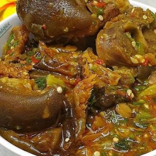 Okra vs 2 Goat Meat: + Swallow