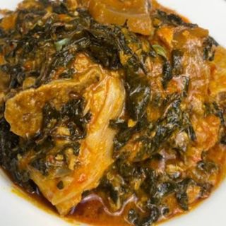 Bitter Leaf vs Fried Cote & Kpomo: + Swallow