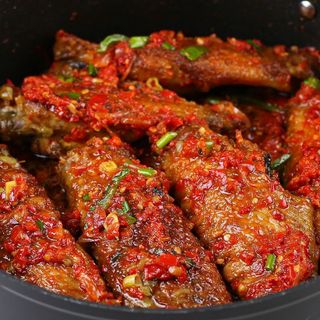 Peppered turkey