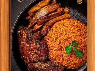 Jollof Rice And Chicken