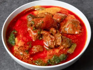 White Amala & Choice of Soup