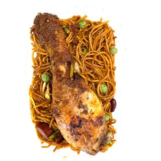 Spaghetti + Chicken