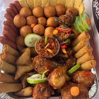 Birthday Fingerful  Package/Tray