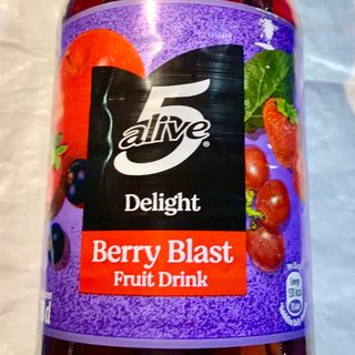 Berry blast fruit drink