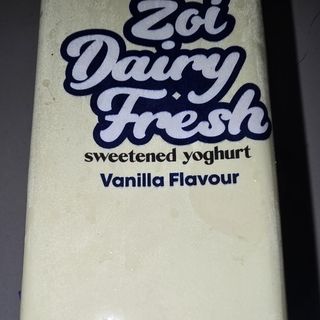 Zoi vanilla yoghurt 
